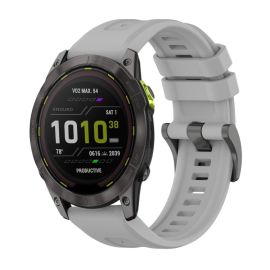 SILICONE Wechselarmband für Garmin Enduro 3 grau