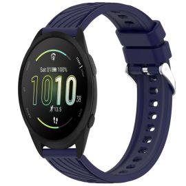 PRINTY Silikonarmband für Garmin Forerunner 165 dunkelblau