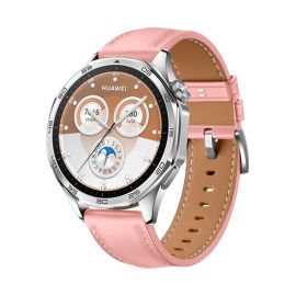 LEATHER Lederarmband für Huawei Watch GT 5 46mm / GT 6 46mm Rosa