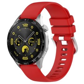 SILICONE Wechselarmband für Huawei Watch GT 5 Pro 46mm / GT 6 Pro 46mm rot