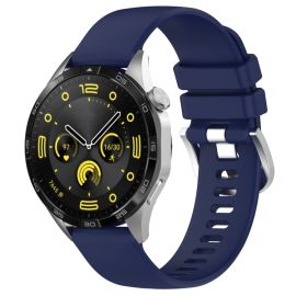 SILICONE Wechselarmband für Huawei Watch GT 5 Pro 46mm / GT 6 Pro 46mm dunkelblau
