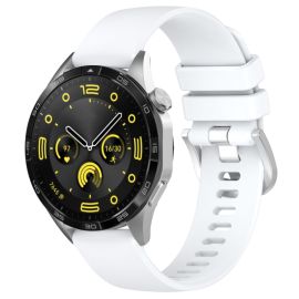 SILICONE Austauschbares Armband für Huawei Watch GT 5 Pro 46mm / GT 6 Pro 46mm weiß