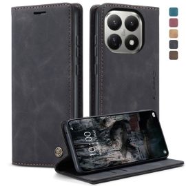 CASEME Brieftasche Hülle für Xiaomi 15T Schwarz
