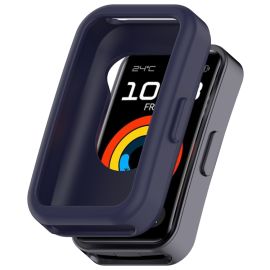 TPU HALF COVER Abdeckung für Huawei Band 10 / Band 9 / Band 8 dunkelblau