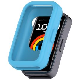 TPU HALF COVER Abdeckung für Huawei Band 10 / Band 9 / Band 8 hellblau