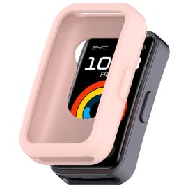 TPU HALF COVER Abdeckung für Huawei Band 10 / Band 9 / Band 8 hellrosa