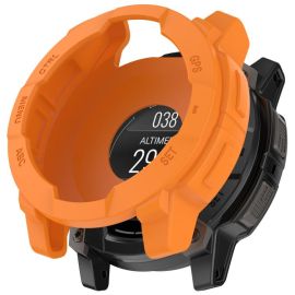 TPU HALF COVER Hülle für Garmin Instinct 3 AMOLED 50mm orange