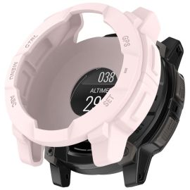 TPU HALF COVER Hülle für Garmin Instinct 3 AMOLED 50mm rosa