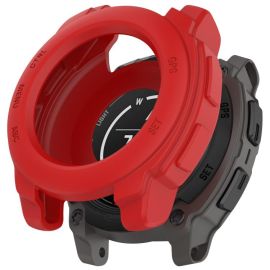 TPU HALF COVER Abdeckung für Garmin Instinct E 40mm rot