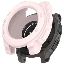 TPU HALF COVER Abdeckung für Garmin Instinct E 40mm hellrosa