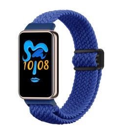 GEFLOCHTENES Nylonarmband für Honor Band 10 / Honor Band 9 dunkelblau