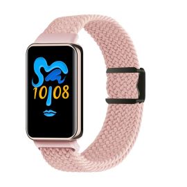 GEFLOCHTENES Nylonarmband für Honor Band 10 / Honor Band 9 rosa