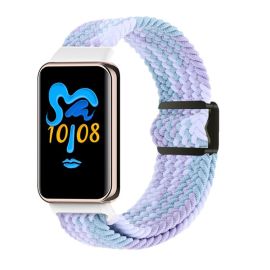 GEFLOCHTENES Nylonarmband für Honor Band 10 / Honor Band 9 VIOLET