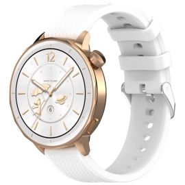 SILICONE Ersatzarmband für OnePlus Watch 3 43mm weiß