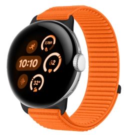 NYLON Ersatzarmband für Google Pixel Watch / Pixel Watch 2 / Pixel Watch 3 41mm / Pixel Watch 4 41mm orange