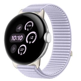 NYLON Ersatzarmband für Google Pixel Watch / Pixel Watch 2 / Pixel Watch 3 41mm / Pixel Watch 4 41mm lila