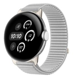 NYLON Ersatzarmband für Google Pixel Watch / Pixel Watch 2 / Pixel Watch 3 41mm / Pixel Watch 4 41mm grau