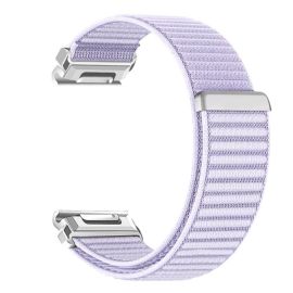 NYLON QUICK FIT Ersatzarmband für Garmin - Breite 22mm lila
