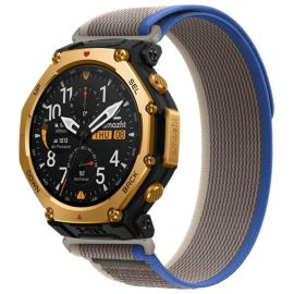 NYLON COLOR Wechselarmband für Amazfit T-Rex 3 Pro 48mm BLUE-GREY