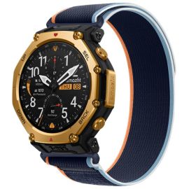 NYLON COLOR Wechselarmband für Amazfit T-Rex 3 Pro 48mm NAVY BLUE