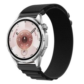 NYLON Ersatzarmband für Huawei Watch GT 5 46mm / GT 6 46mm schwarz
