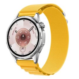 NYLON Wechselarmband für Huawei Watch GT 5 46mm / GT 6 46mm gelb