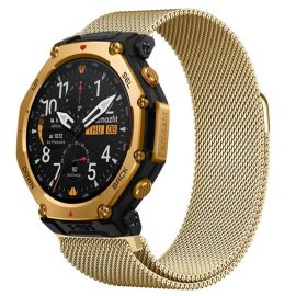MILANESE Metallarmband für Amazfit T-Rex 3 Pro 48mm gold