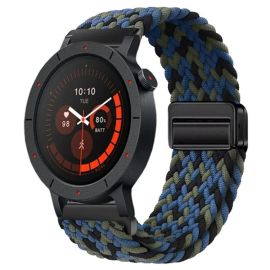 BRAIDED Nylon Armband für CMF Watch 3 Pro BLUE CAMO