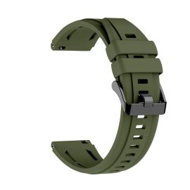 SILICONE Ersatzarmband für Huawei Watch Ultimate 2 hellgrün