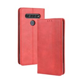 BUSINESS Wallet Case für LG K41s / K51s rot