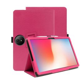 LEATHER Klapphülle für TCL NxtPaper 11 Plus rosa