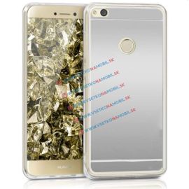 Spiegel Silikonhülle Huawei P9 Lite 2017 Silber