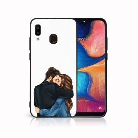 MY ART Schutzhülle für Samsung Galaxy A20e COUPLE (117)