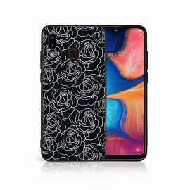 MY ART Schutzhülle für Samsung Galaxy A20e ROSES (172)