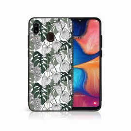 MY ART Schutzhülle für Samsung Galaxy A20e LEAF (175)