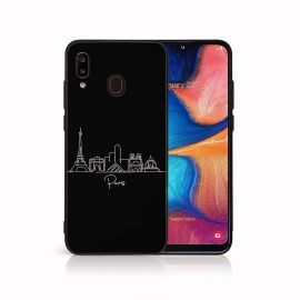MY ART Schutzhülle für Samsung Galaxy A20e PARIS (209)