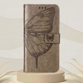 ART BUTTERFLY Brieftaschenhülle Infinix Zero X Pro grau