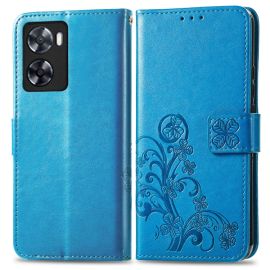 ART FLOWERS Geldbörsenhülle Oppo A57 blau