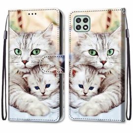 ART Wallet Cover Samsung Galaxy A22 5G CAT S
