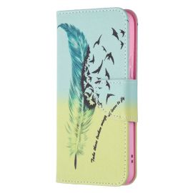 ART Wallet Cover Samsung Galaxy S22 5G FEATHER