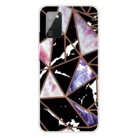 ART Silikonhülle Samsung Galaxy A02s BLACK MARBLE