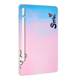 ART Silikonhülle Samsung Galaxy Tab S8+ / S7+ / S7 FE SMILE