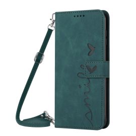 ART SMILE Wallet Cover mit Kordel Motorola Moto G62 5G grün