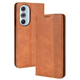 BUSINESS Wallet Cover für Motorola Edge 30 Pro / Edge X30 braun