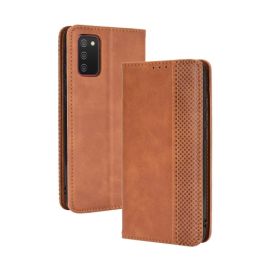 BUSINESS Samsung Galaxy A03s Brieftaschenhülle braun