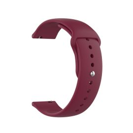 BUTTERFLY Silikonarmband Garmin Vivo active 4S / Vivo move 3S bordeaux