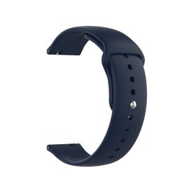 BUTTERFLY Silikonarmband Garmin Vivo active 4S / Vivo move 3S blau
