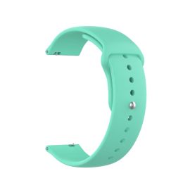 BUTTERFLY Silikonarmband Garmin Vivo active 4S / Vivo move 3S hellblau