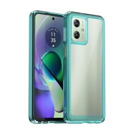 CRYSTAL Schutzhülle für Motorola Moto G54 türkis