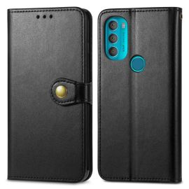 LEATHER Geldbörsenhülle Motorola Moto G71 5G BUCKLE
